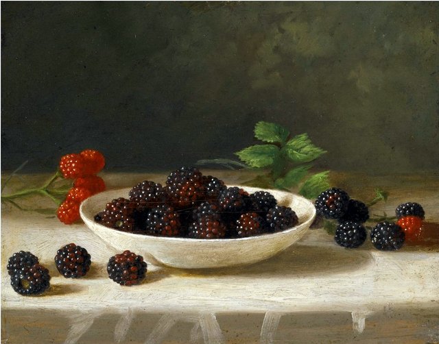 Blackberries by John F. Francis