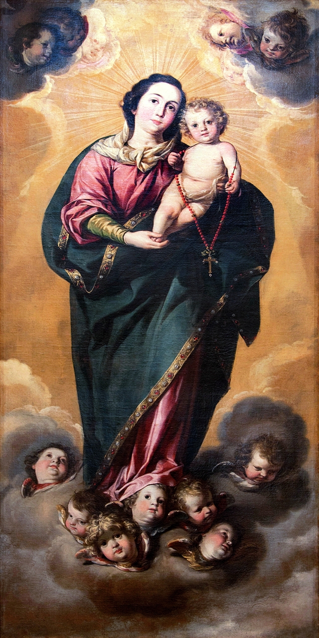 Virgen del Rosario by Antonio del Castillo y Saavedra