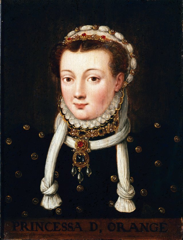 Portrait of Anna van Egmond by Marcus Gheeraerts the Elder