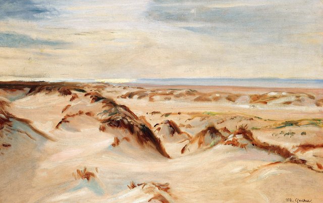 Dunes, Skagen. by Michael Ancher