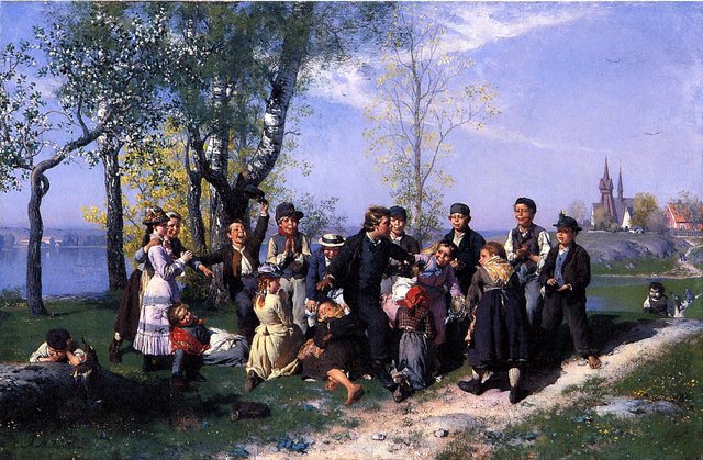 August Malmström-väva vadmal by August Malmström