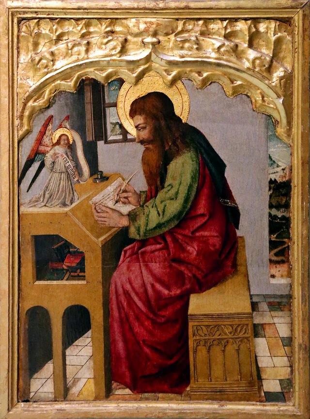 St Matthew the Evangelist by Juan Rexach