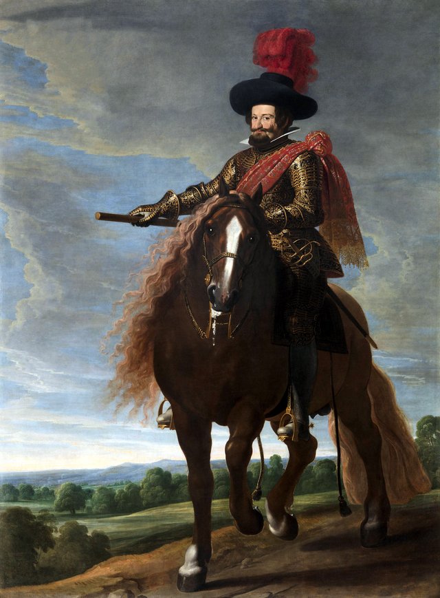 Equestrian portrait of Gaspar de Guzmán, Count-Duke of Olivares, Grandee of Spain by Gaspar de Crayer