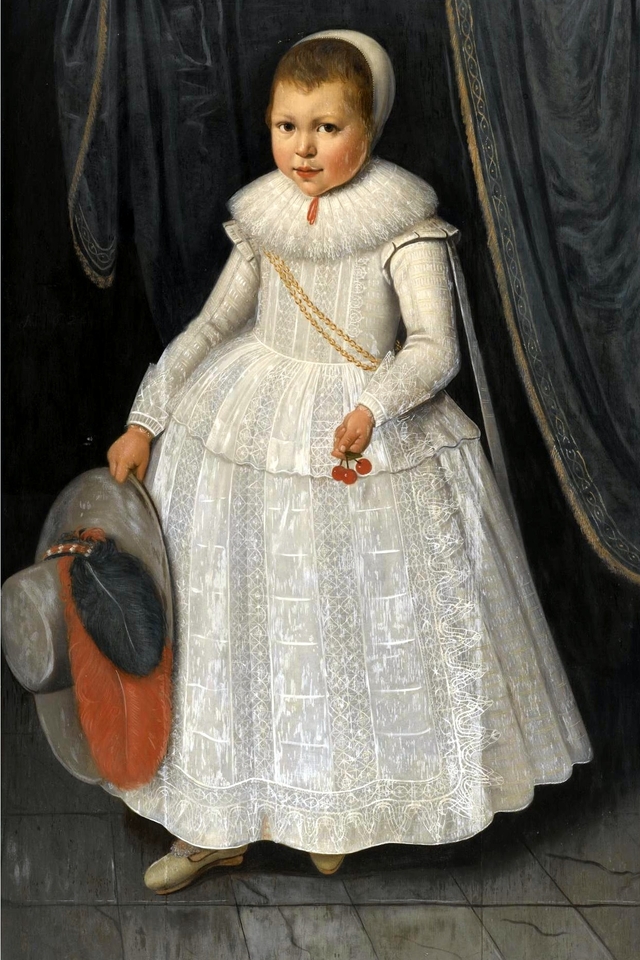 Portrait of an unknown boy, 1624 by Wybrand de Geest