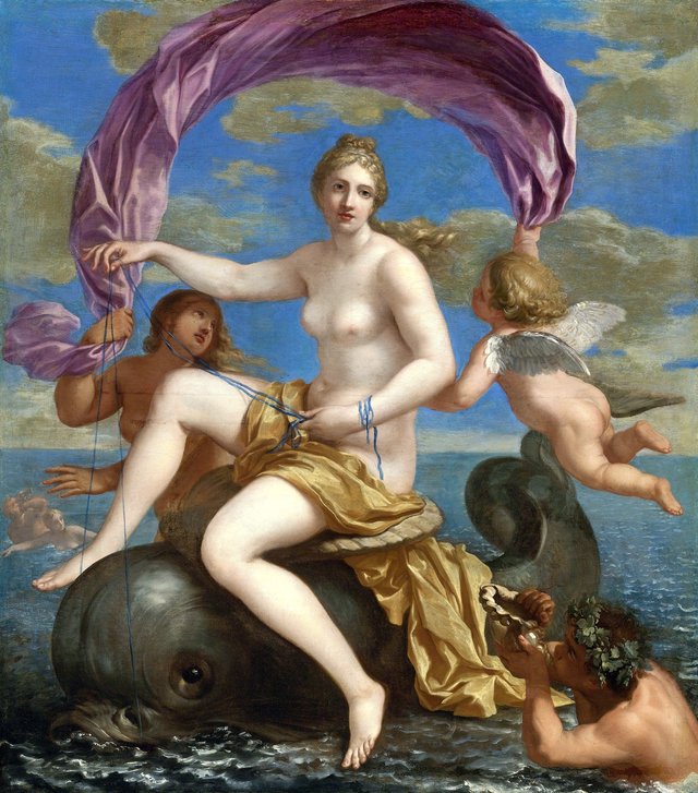 The Triumph of Galatea by Charles Alphonse du Fresnoy
