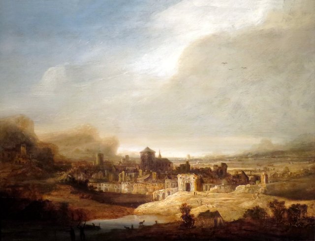 Panoramic Landscape by Jan Lievens