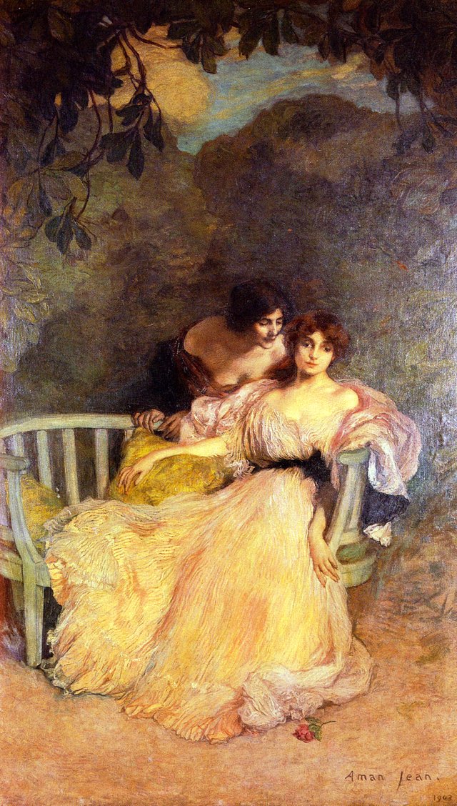 Confidence by Edmond Aman-Jean