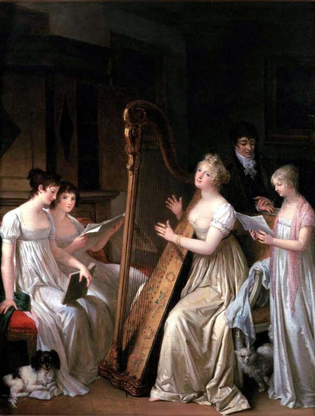 Le concert by Marguerite Gérard