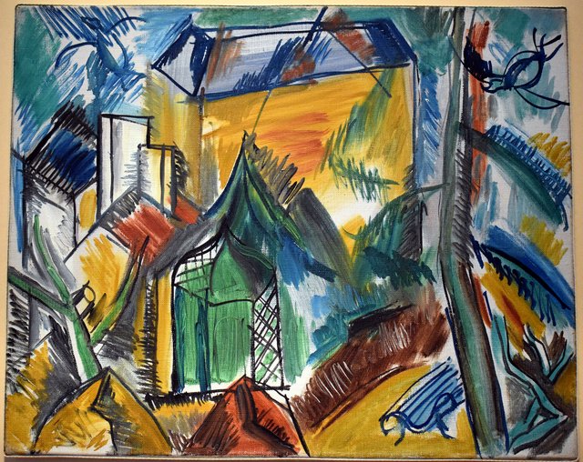 Le jardin abandonné by Raoul Dufy