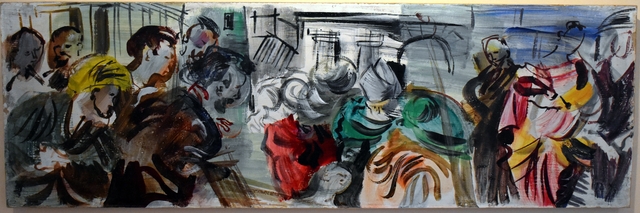 La Redécouverte de la Croix, d'après Tintoret by Raoul Dufy