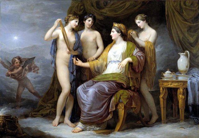 Juno Dressed by the Graces by Andrea Appiani