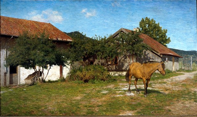 From Fleskum by Erik Werenskiold