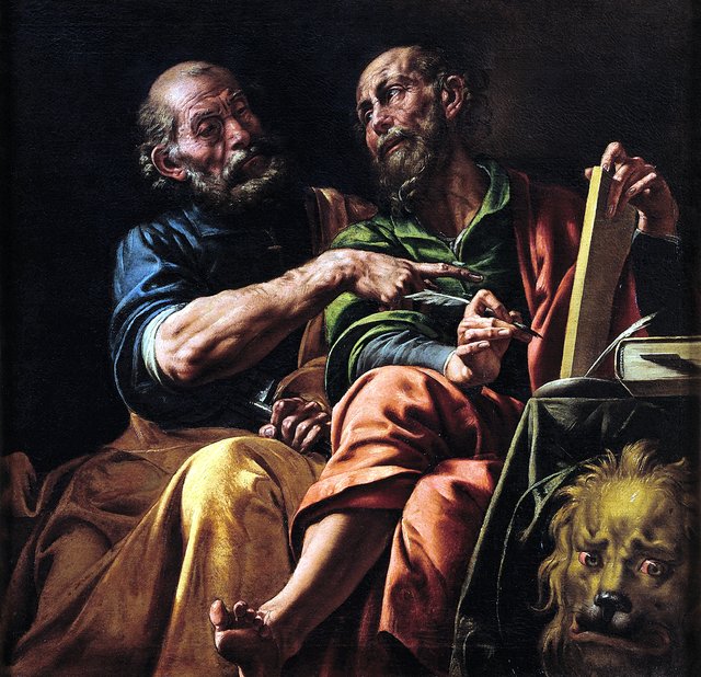 Die Heiligen Peter und Markus by Tanzio da Varallo