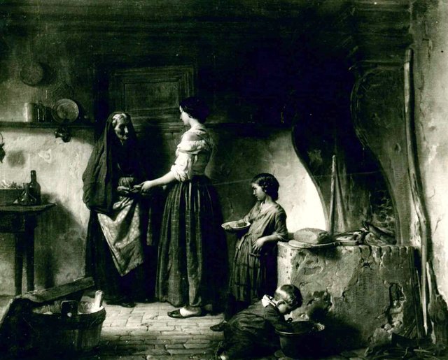 The Charity by Antonio Rotta
