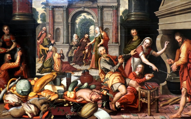 Christ in the House of Martha and Mary by Pieter Aertsen
