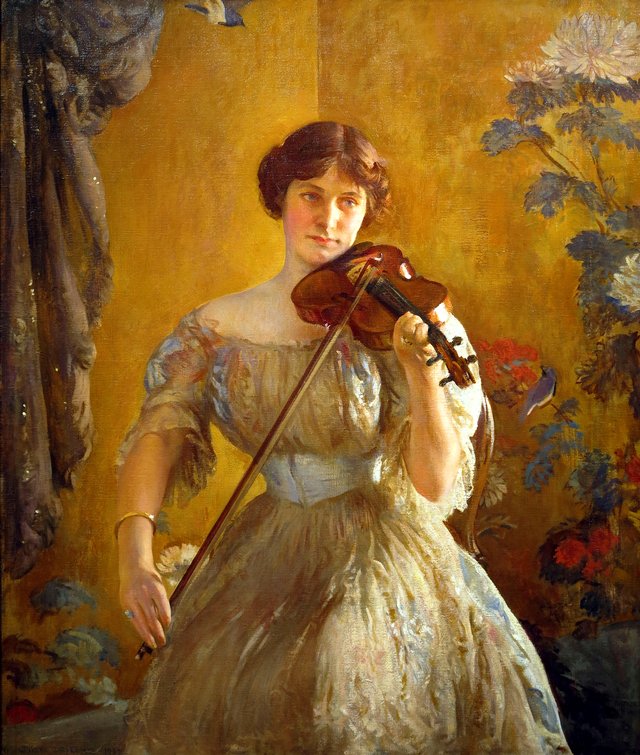 The Kreutzer Sonata (The Violinist II) by Joseph DeCamp
