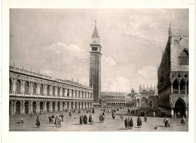 Venedig, Dogenpalast by Luca Carlevarijs