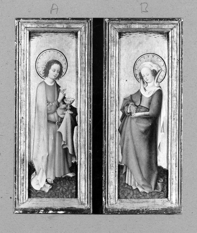 St. John + St. Magdaline by Stefan Lochner