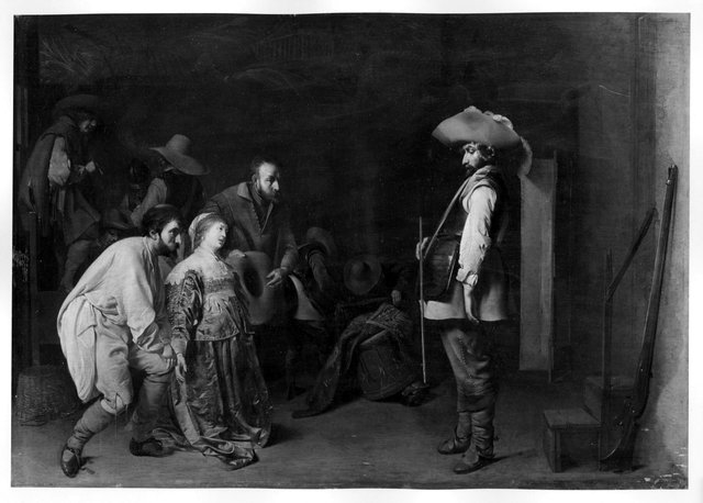 looting scene by Jacob Duck
