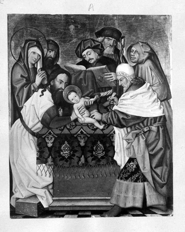 Clipping of Christ by Meister des Albrechtsaltares zu Klosterneuburg