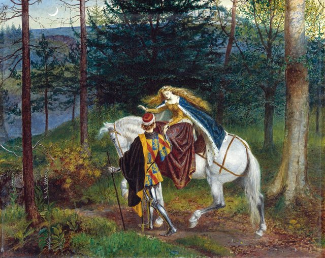 La belle Dame Sans Merci by Walter Crane