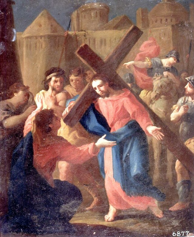 Cristo camino del Calvario by Mariano Salvador Maella