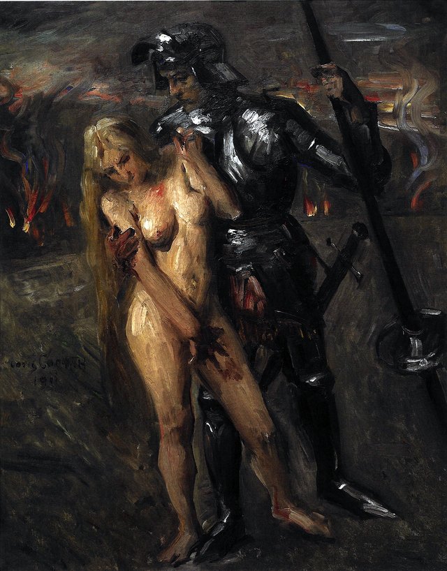 Kriegsbeute by Lovis Corinth