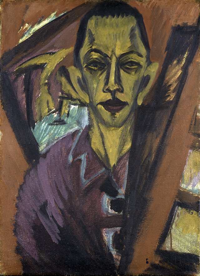 Self-Portrait by Ernst Ludwig Kirchner
