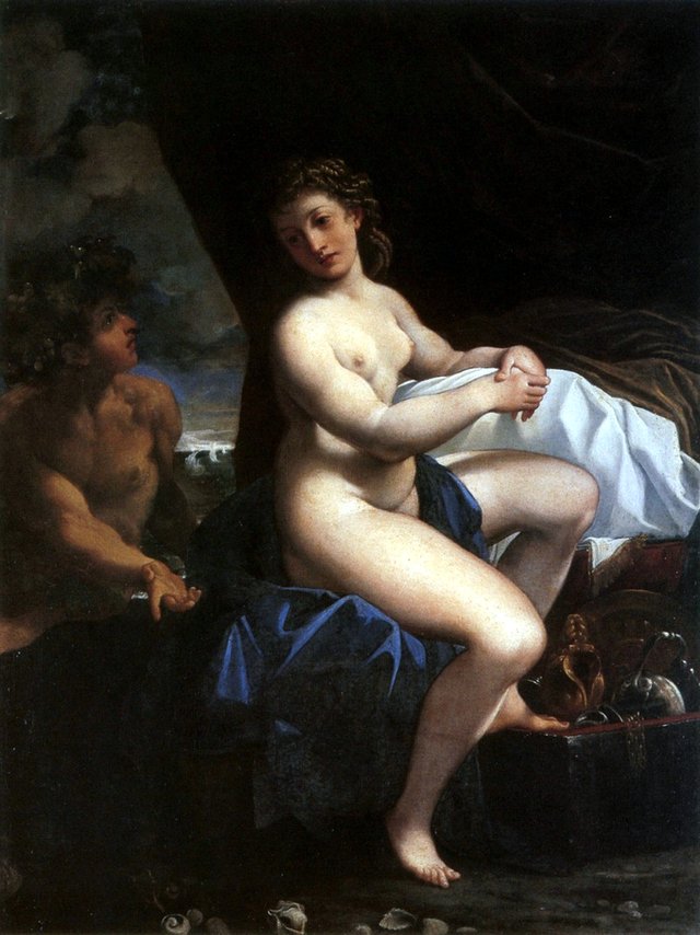Bacchus und Ariadne by Ludovico Carracci