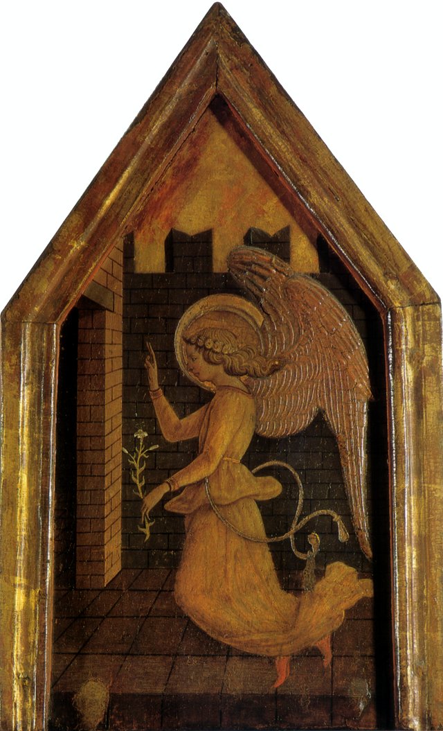 Annunciation by the Angel Gabriel by Carlo Crivelli