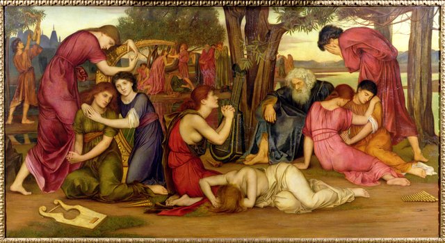 By the Waters of Babylon by Evelyn De Morgan
