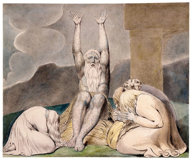 Despair of Job by William Blake