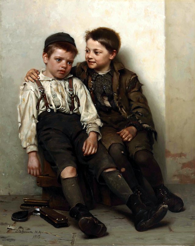 Sympathy by John George Brown
