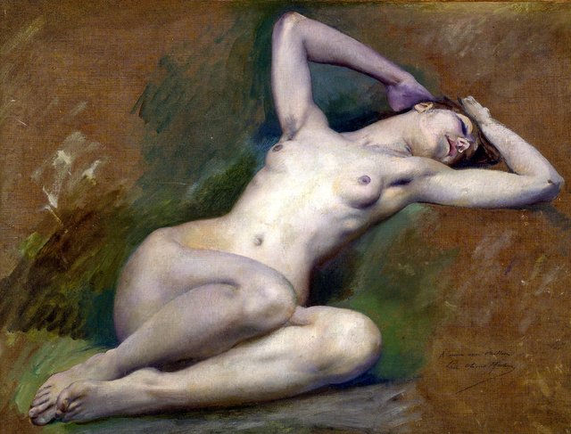 Gemälde von Luc-Olivier Merson by Luc-Olivier Merson