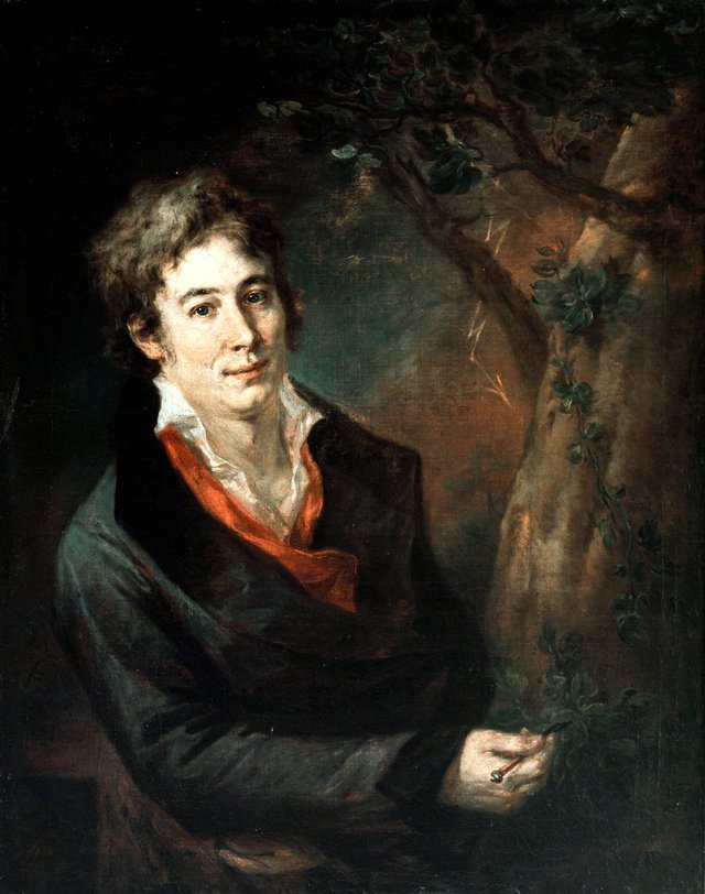 Portrait of Ugo Foscolo by Andrea Appiani