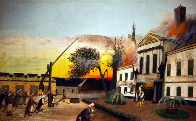 Zrinyi Launches the Final Attack by Tivadar Csontváry Kosztka