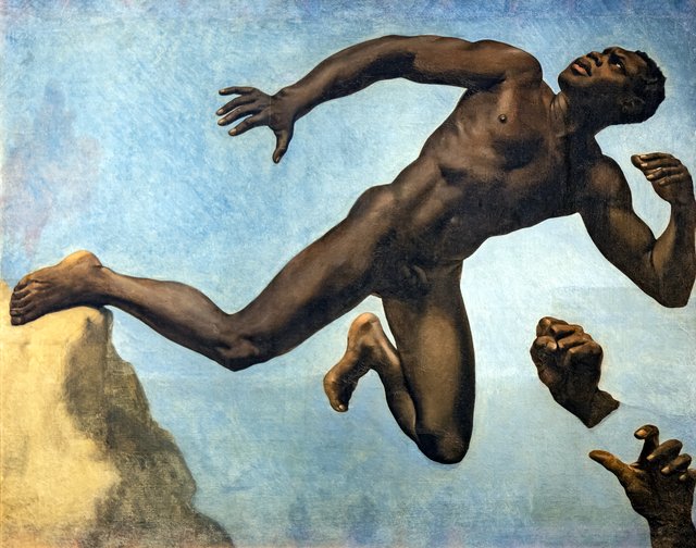 Etude d'après le modèle Joseph by Théodore Chassériau