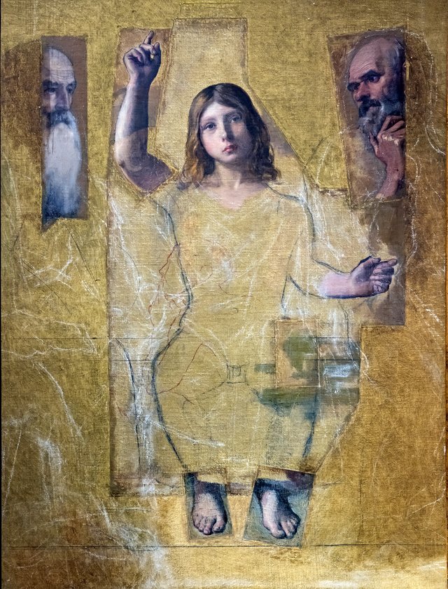 Études pour Jésus parmi les docteurs by Jean-Auguste-Dominique Ingres