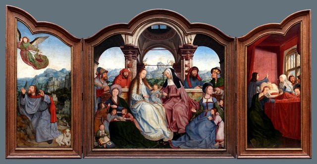 St Anne Altarpiece by Quinten Metsys