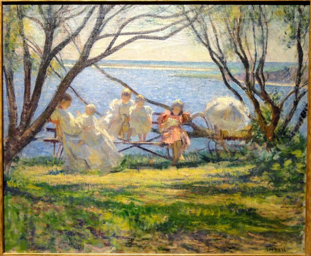 My Family at Cotuit by Edmund Charles Tarbell