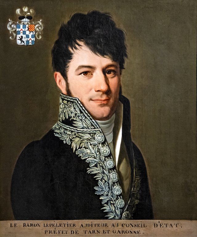 Musée Ingres-Bourdelle - Portrait du Baron Le Pelletier, prefet de Tarn-et-Garonne - Louis-Léopold Boilly by Louis-Léopold Boilly