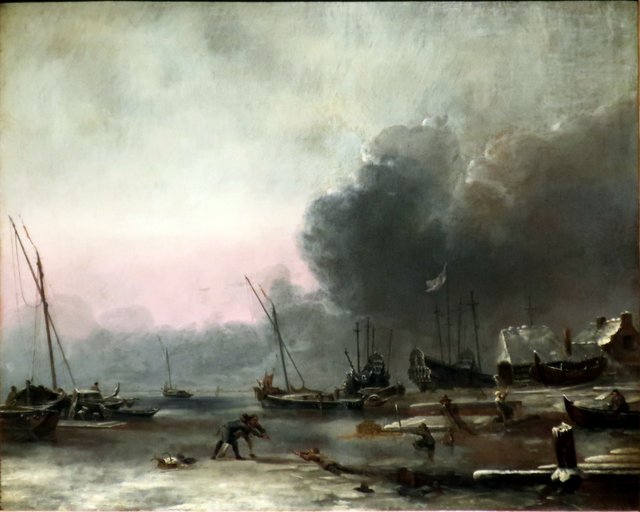 Winter Landscape by Hendrick Dubbels