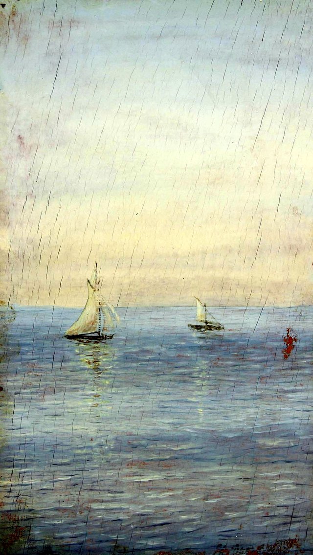 Sailboats at Sea by Nikolay Nikanorovich Dubovskoy