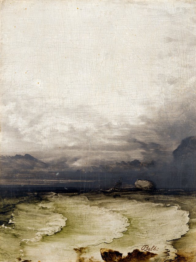 Strandparti by Peder Balke
