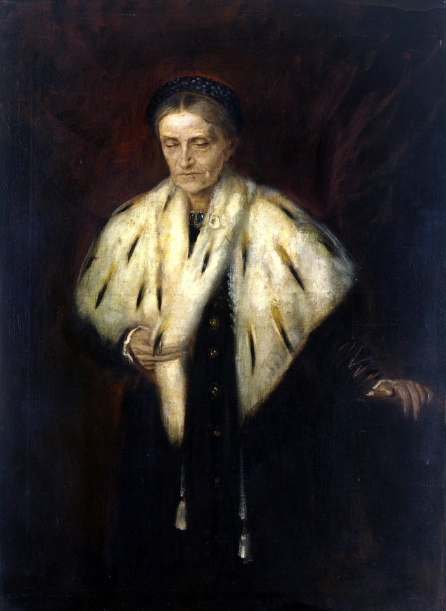 Ludovika, Duchess in Bavaria by Franz von Lenbach