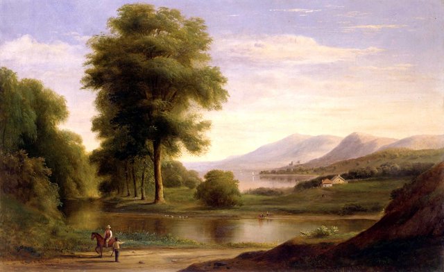 Meeting by the River by Robert Seldon Duncanson