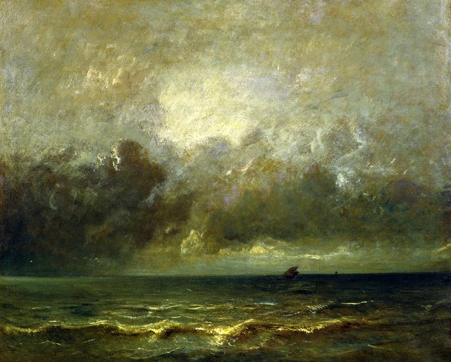 Calm before the storm by Jules Dupré
