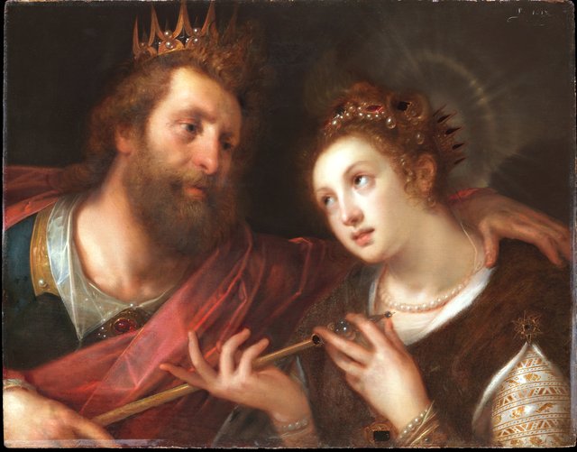 Esther and Ahasuerus by Geldorp Gortzius
