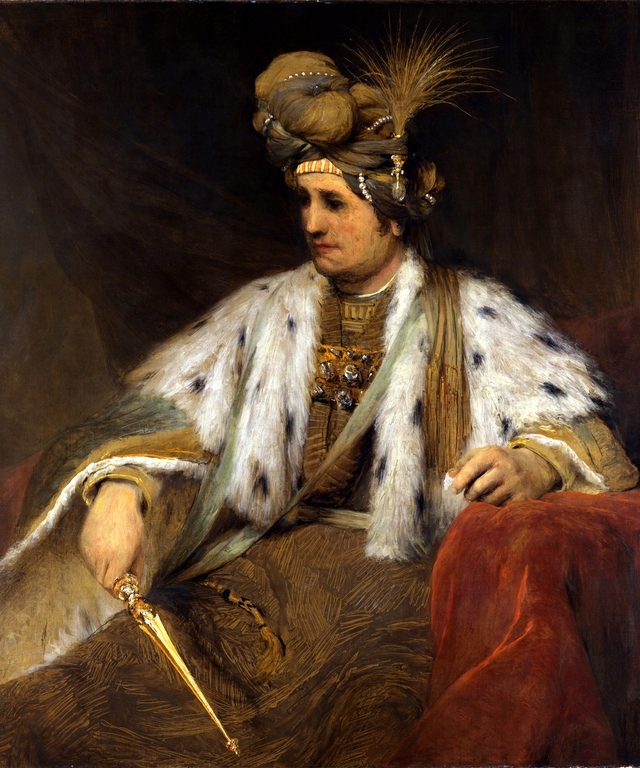 Old Testament Figure, Probably King Solomon by Arent de Gelder