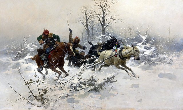 Brandt-Ucieczka by Józef Brandt